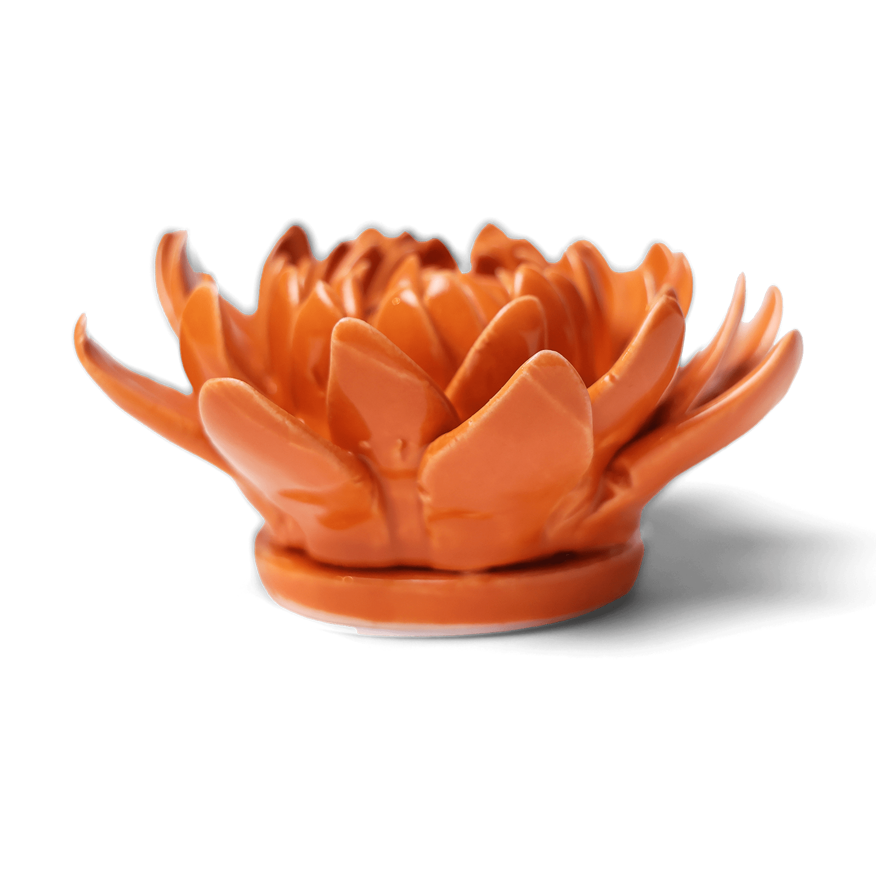 Ceramic Flower Dahlia Orange 11 - Chive UK