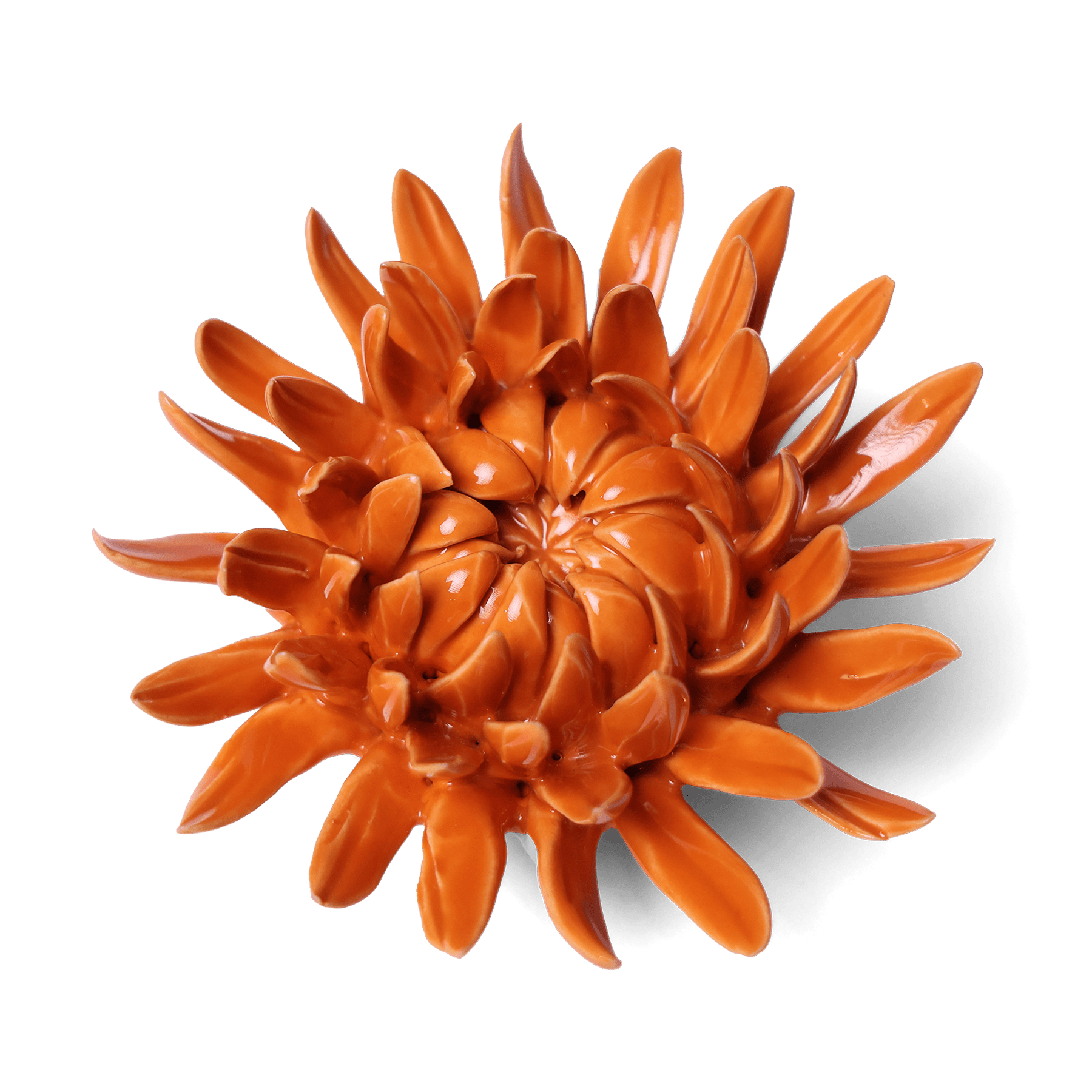 Ceramic Flower Mum Orange 11 - Chive UK