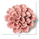 Ceramic Flower - Flower Pink 11 - Chive UK