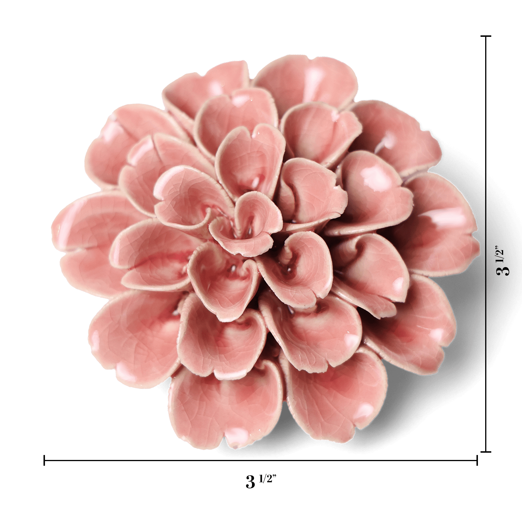 Ceramic Flower - Flower Pink 11 - Chive UK