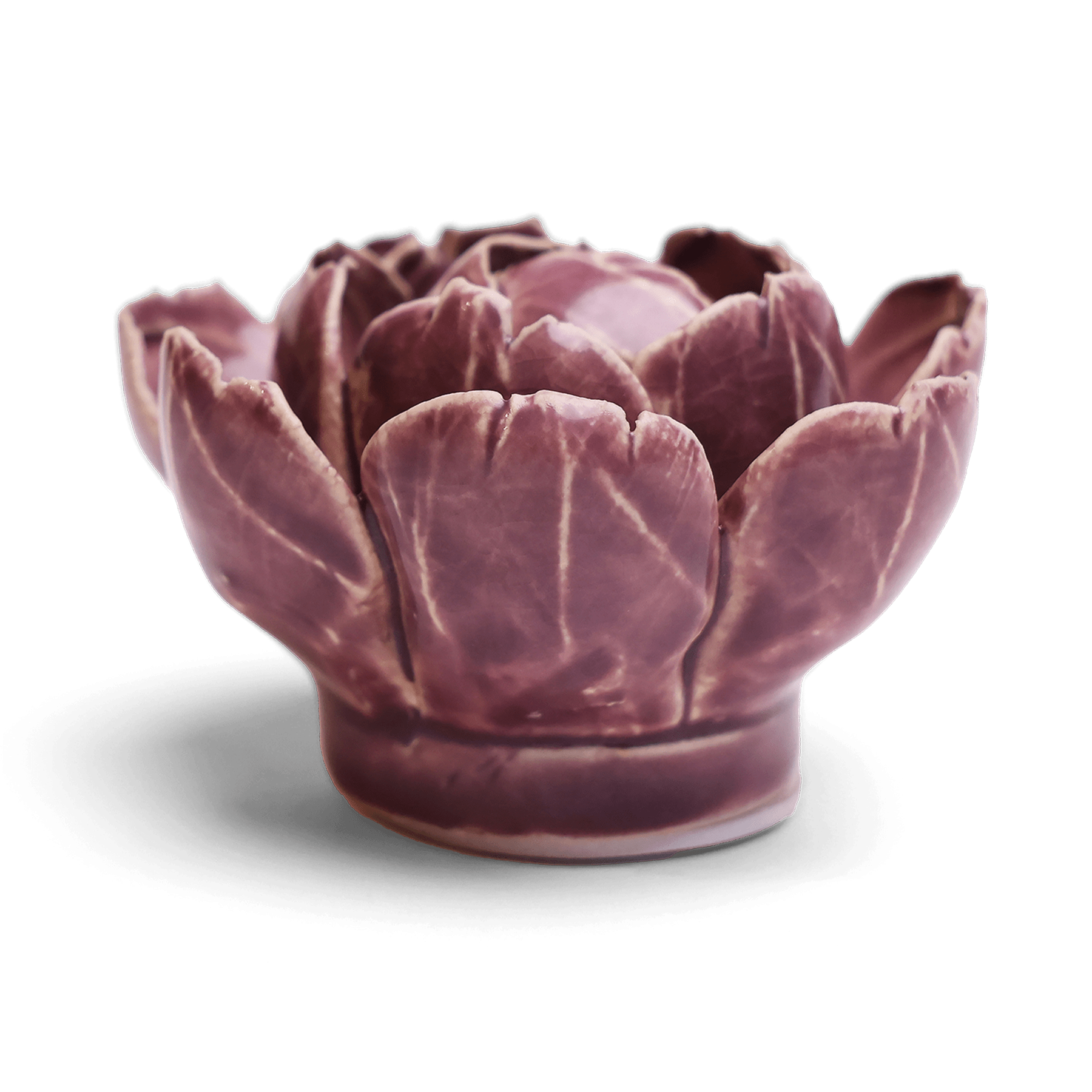 Ceramic Flower - Peony Purple 11 - Chive UK