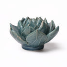 Ceramic Flower Wall Art Succulent Teal 11 - Chive UK