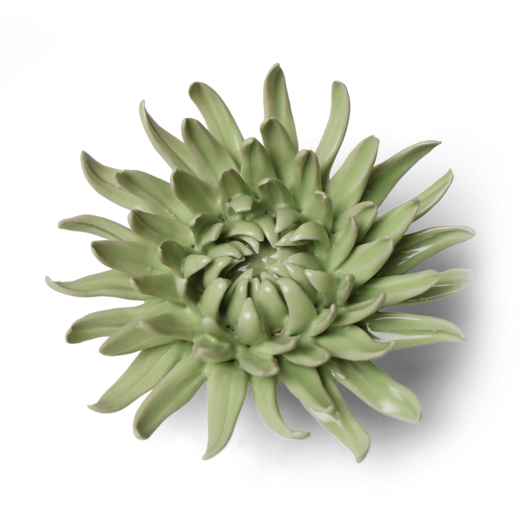 Ceramic Flower - Flower Green 12 - Chive UK