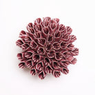 Ceramic Flower Wall Art Flower Purple 12 - Chive UK