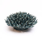 Ceramic Flower Wall Art Mondo Teal 12 - Chive UK