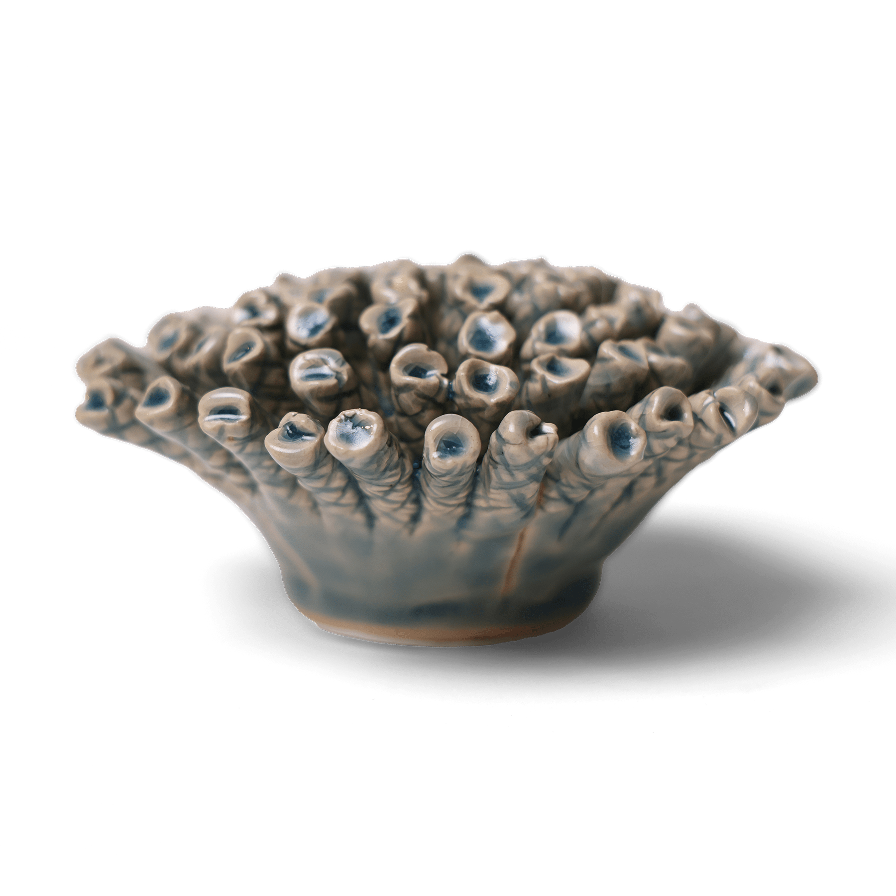 Ceramic Flower Large Blue 12 - Chive UK