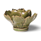 Ceramic Flower Peony Green 12 - Chive UK