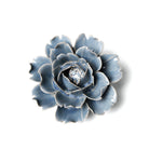 Ceramic Flower Wall Art Blue Rose - Chive UK