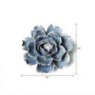 Ceramic Flower Wall Art Blue Rose - Chive UK