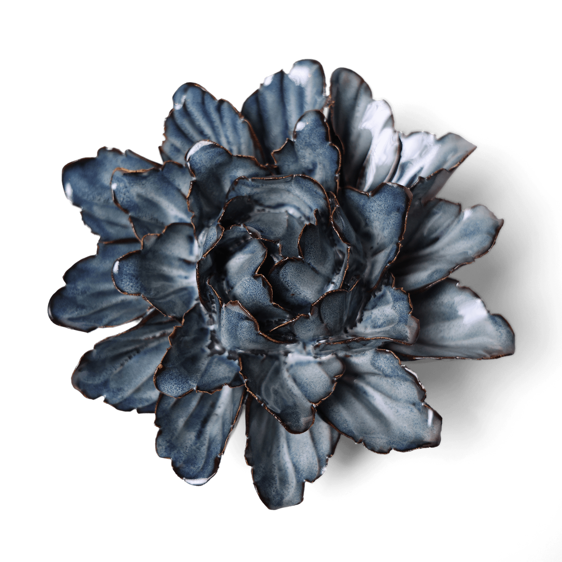 Ceramic Flower Blue Flower 14 - Chive UK