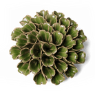 Ceramic Flower Polyp Green Large - Chive UK