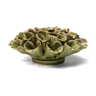 Ceramic Flower Polyp Green Large - Chive UK