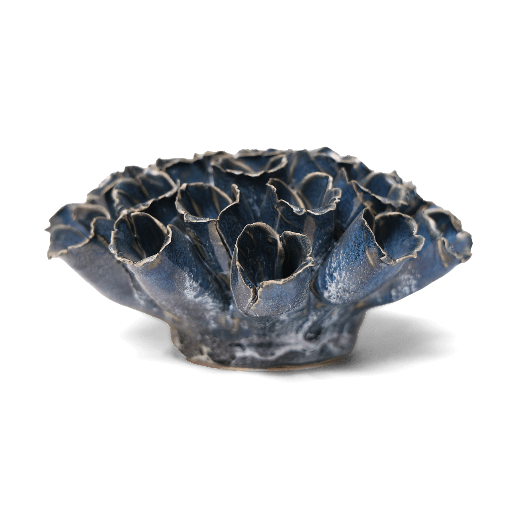 Ceramic Flower Polyp Blue 6 - Chive UK