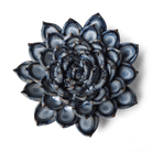 Ceramic Flower Succulent Blue 6 - Chive UK