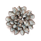 Ceramic Flower Wall Art Medium Flower Chocolate Mint - Chive UK