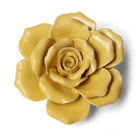 Ceramic Flower Rose Yellow 9 - Chive UK