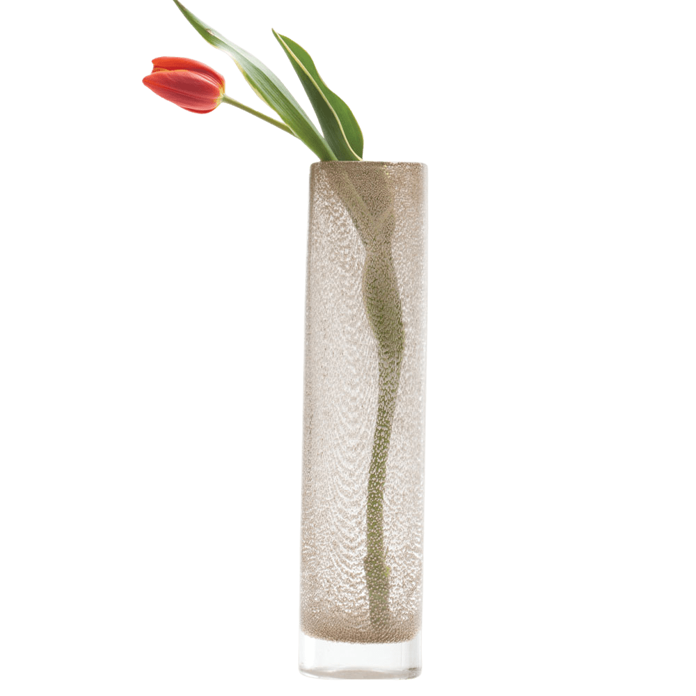 Chimney Glass Modern Flower Vase - Chive UK