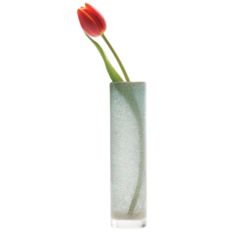 Chimney Glass Modern Flower Vase - Chive UK