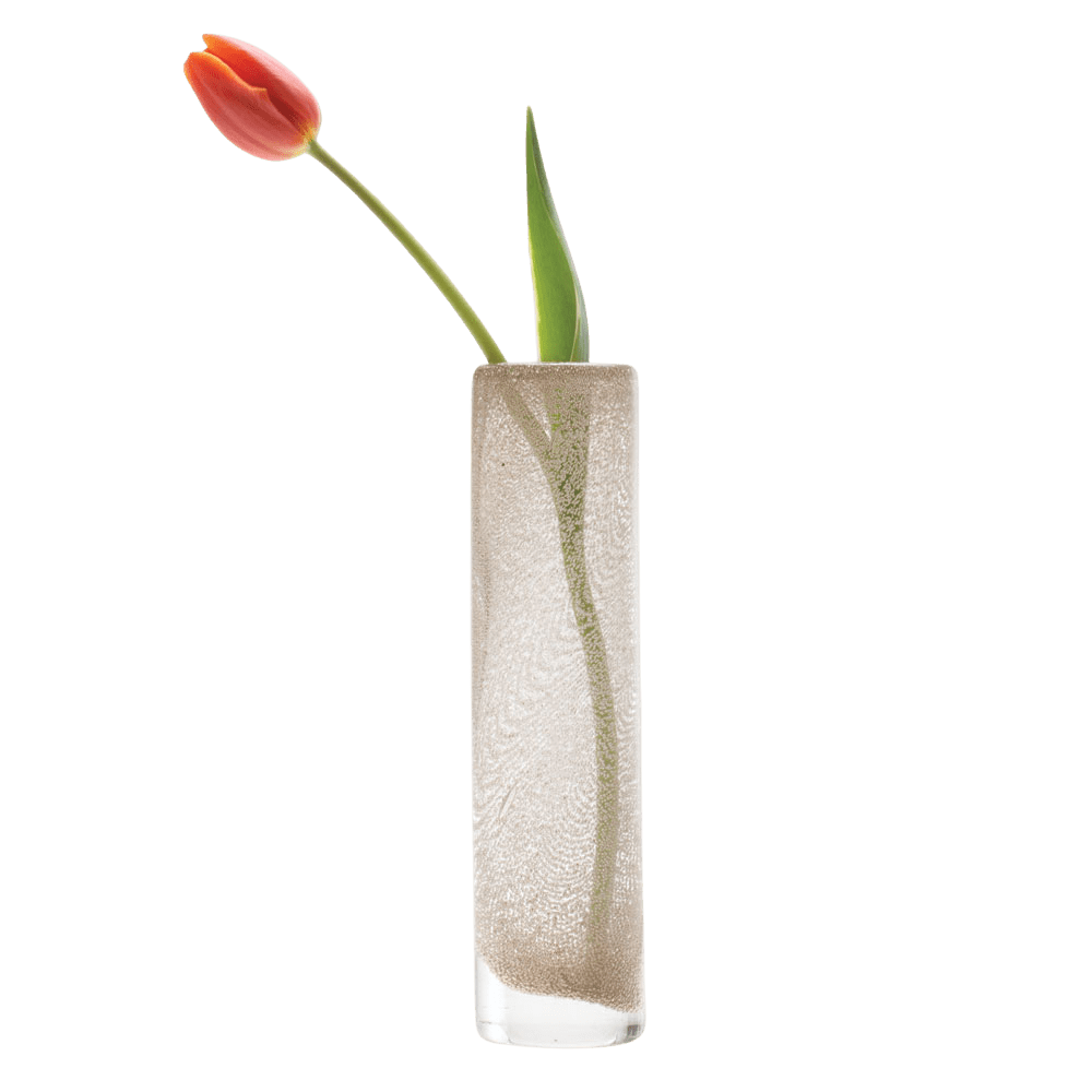 Chimney Glass Modern Flower Vase - Chive UK