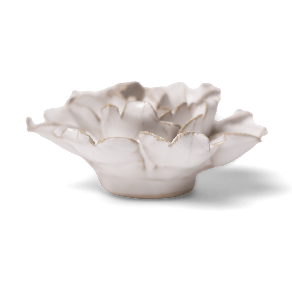 Coastal Ceramic Flower Ivory Rose - Chive UK