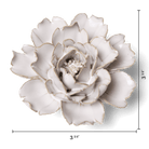 Coastal Ceramic Flower Ivory Rose - Chive UK