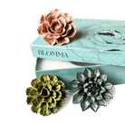 Ceramic Flower Blomma Box Set - Chive UK