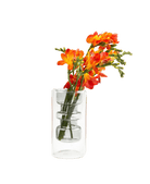 Cylinder Glass Modern Flower Vase - Chive UK