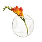 Dent Glass Modern Flower Vase - Chive UK