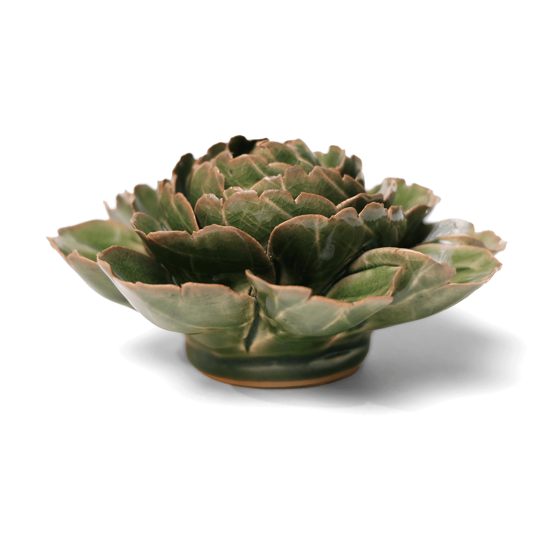 English Garden Ceramic Flower Green Cabbage Flower - Chive UK