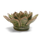 English Garden Ceramic Flower Green Small Succulent - Chive UK