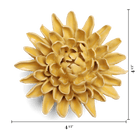 English Garden Ceramic Flower Yellow Chrysanthemum - Chive UK