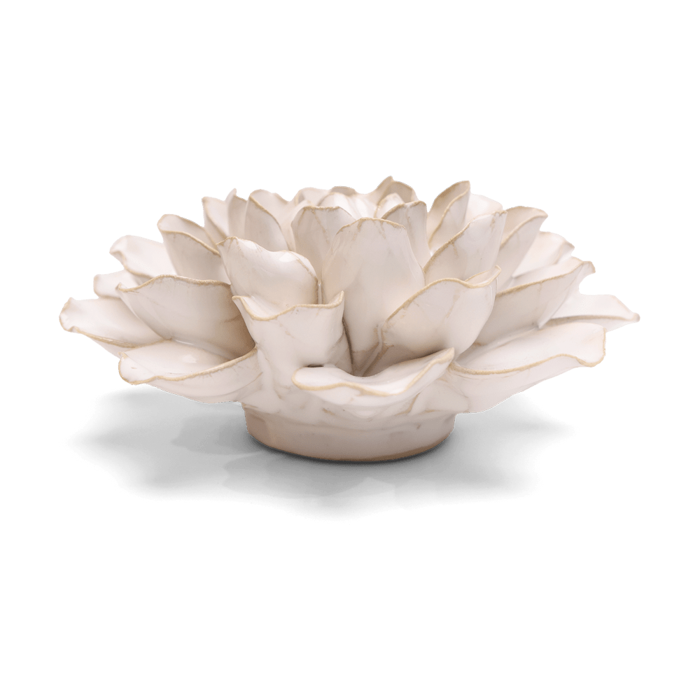 English Garden Ceramic Flower White Water Lily - Chive UK