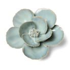 English Garden Ceramic Flower Teal Lotus - Chive UK