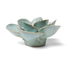 English Garden Ceramic Flower Teal Lotus - Chive UK