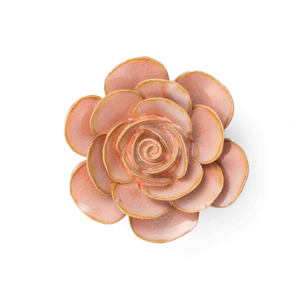 France Ceramic Flower Pink Ranunculus - Chive UK