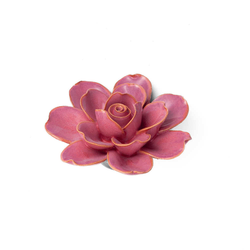 France Ceramic Flower Pink Gardenia - Chive UK