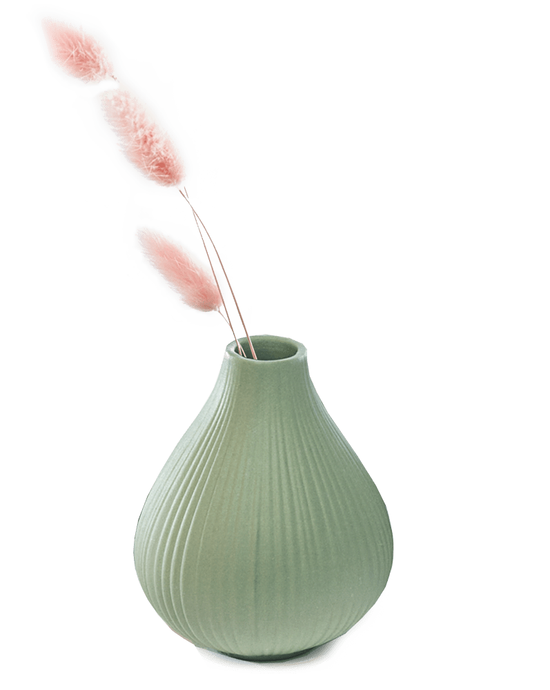 Frost Porcelain Bud Vase For Flowers - Chive UK