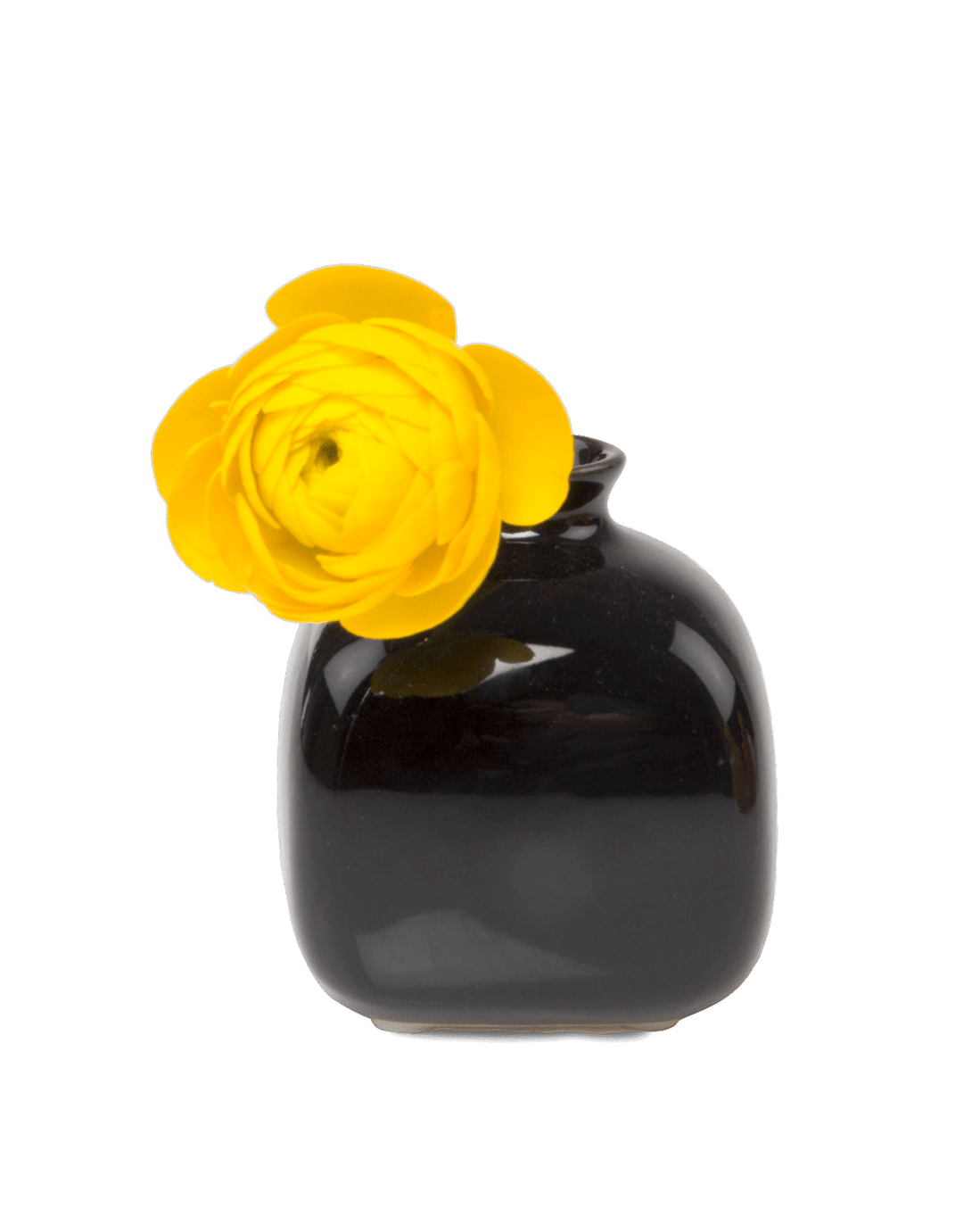 Inkwell Ceramic Bud Vase For Flowers - Chive UK