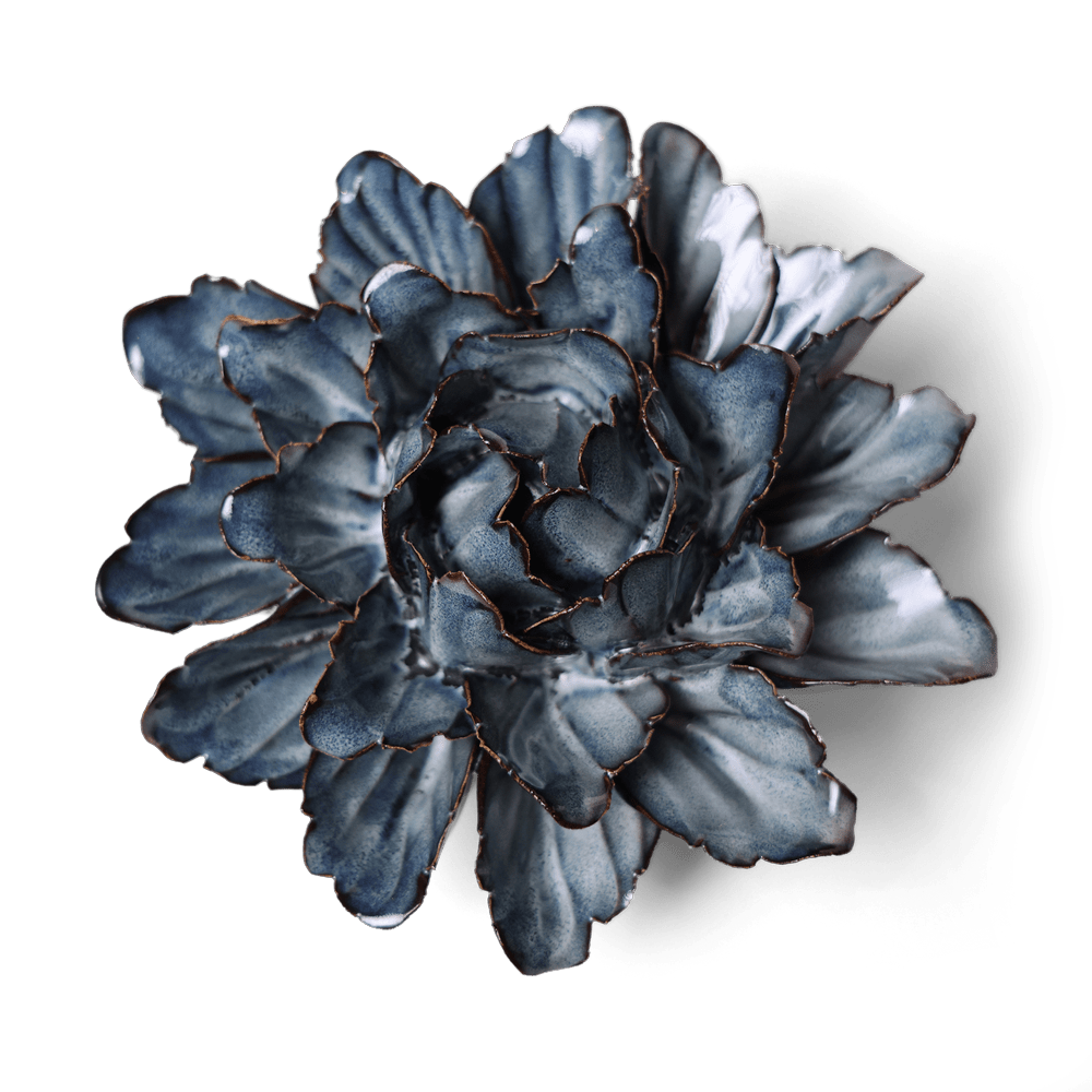 Japan Ceramic Flower Blue Tree Peony - Chive UK