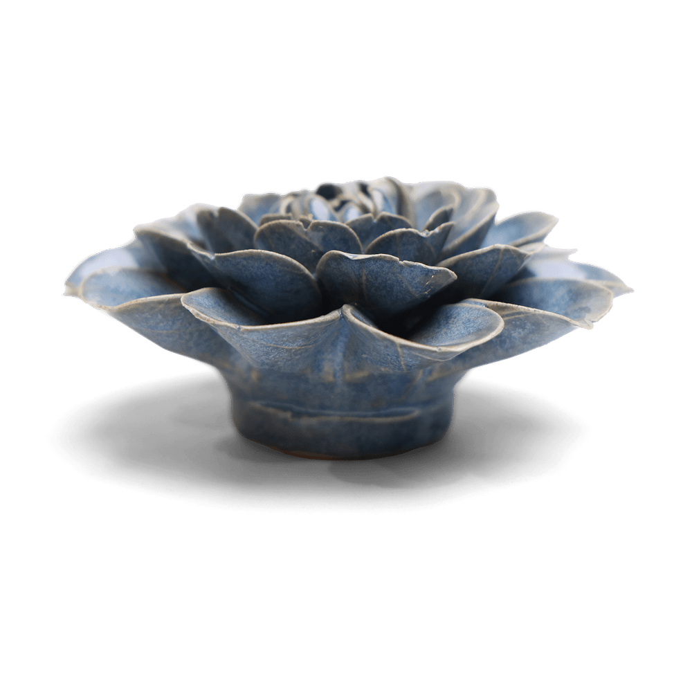 Japan Ceramic Flower Blue Cosmos - Chive UK