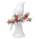 Bird Porcelain Modern Flower Vase - Chive UK