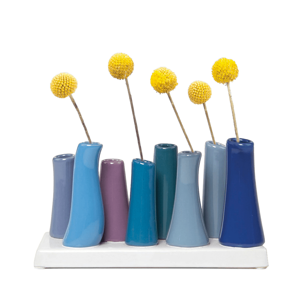 Pooley Modern Bud Vase For Flowers - Chive UK