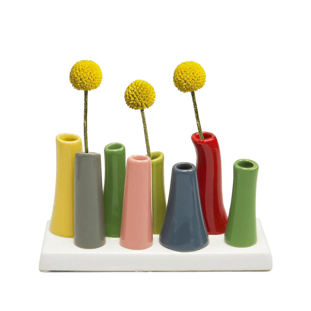 Pooley Modern Bud Vase For Flowers - Chive UK