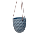 Thimble Porcelain Modern Hanging Planter - Chive UK