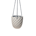 Thimble Porcelain Modern Hanging Planter - Chive UK