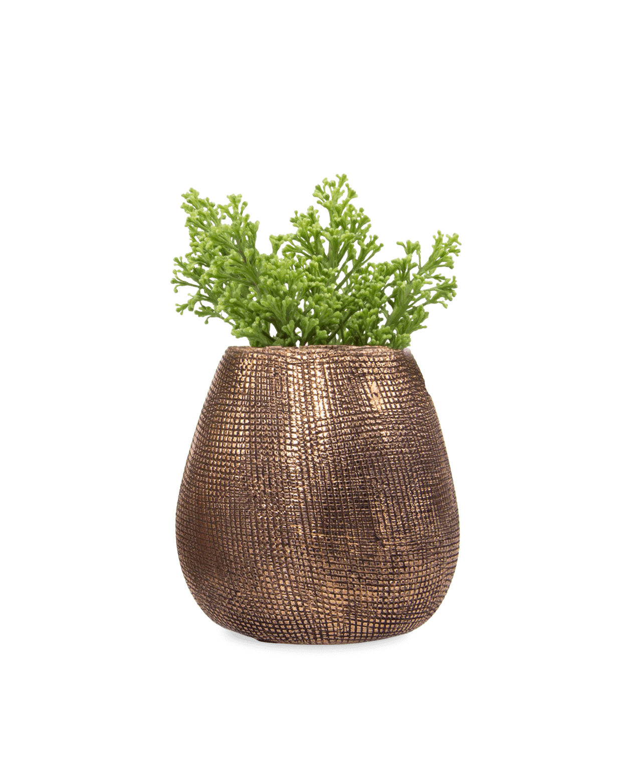 Mesh Ceramic Planter Pot - Chive UK