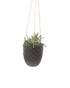 Thimble Porcelain Modern Hanging Planter - Chive UK